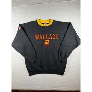 Vintage Wallace Miller Racing 2 Rusty NASCAR Crewneck Sweatshirt Mens